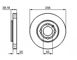 ARKA FREN AYNASI POLO 1.0-1.3-1.4-1.6 94-99
