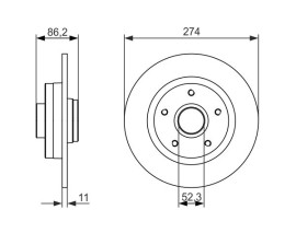 ARKA FREN AYNASI SCENIC III-GRAND SCENIC 1.2TCe-1.4-1.5DCİ-1.6-1.9DCİ 09 FLUENCE 12 ABS Lİ