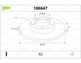 ARKA FREN AYNASI VOLVO S40 1.6 1.8 1.9D 2.0 V40 95-04 CARISMA 00-06 PRATON 01-07 260-4DL