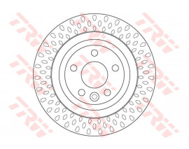 ARKA FREN AYNASI VOLVO S60 10 13 S80 II 08 13 V60 10 V70 08 XC70 07 13 302x5DL