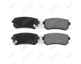 ARKA FREN BALATA HYUNDAI ACCENT ERA 1.4L G4EE 06-10 / İ30 1.4L 1.6L 08- / İX35 1.6L G4FD GDİ 11- / KIA CEED 1.4L 1.6L 07- / SPORTAGE 1.6L G4FD GDİ 09- / RIO 1.4L 1.6L 05- Sürtünme yüzeyi düz