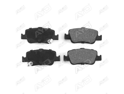 ARKA FREN BALATA TOYOTA AURIS. COROLLA 1.33L 1.6L 1NR-FE 1ZR-FAE NRE180 ZRE181 ZRE185 12- 1.4L 1ND-FTV D-4D NDE150 NDE180 07-
