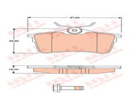 ARKA FREN BALATASI P307 00 09 P308 07 14 PARTNER 08 PARTNER TEPEE 08 BERLINGO 08 C4 04 16 XSARA PICASSO 99 11 DS4 15 18