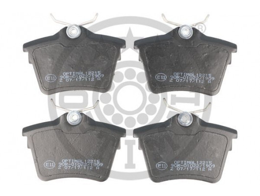 ARKA FREN BALATASI PEUGEOT P407 1.6 HDI 1.8-2.0 04 607 00 CITROEN C5 08