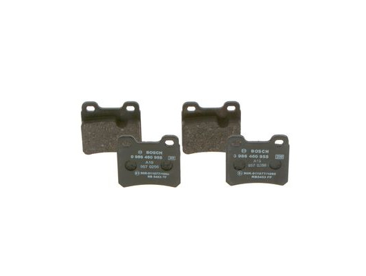 ARKA FREN BALATASI VECTRA A 88-95 ASTRA F 94-98 CALIBRA A 90-97 KADETT E 86-91 VECTRA B 96