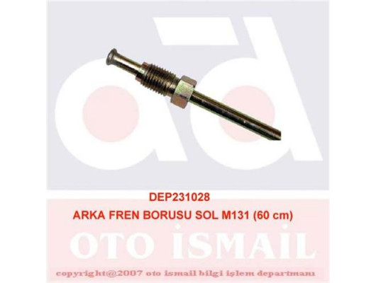 ARKA FREN BORUSU SOL M131 DKŞ 60 cm