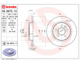 ARKA FREN DISKI AYNA FOCUS II04 11 C-MAX 07 09 VOLVO V50 04 12 C30 06 12 C70 II 05 13 S40 II 04 04 12 17 JANT - 16 JANT DÜZ 280mm 5 BİJON