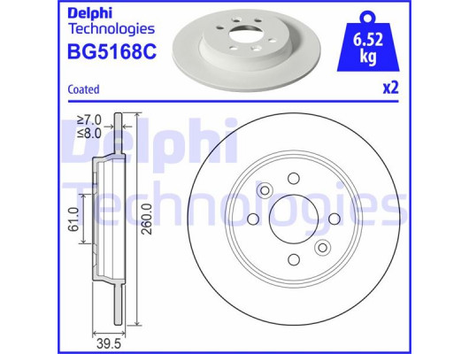ARKA FREN DİSKİ ÇİFTLİ PAKET RENAULT CLIO V 19 DELIKSIZ
