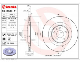 ARKA FREN DISKI KAPLAMALI VW TOUAREG 18- AUDI A4 08-16 A6 11-18 Q5 09-17