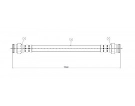 ARKA FREN HORTUMU 500 08
