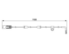ARKA FREN HORTUMU BMW 5 E39 97-04