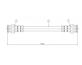 ARKA FREN HORTUMU CORRADO 92