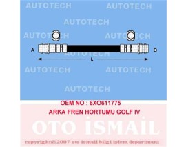 ARKA FREN HORTUMU GOLF IV