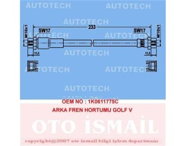 ARKA FREN HORTUMU POLO 81-94