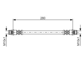 ARKA FREN HORTUMU R21