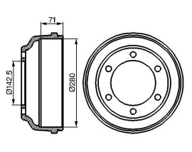 ARKA FREN KAMPANASI TRANSIT T15 93 99