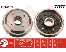 ARKA KAMPANA P106-P206 ABS SİZ