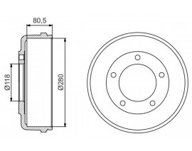 ARKA KAMPANA TRANSIT V.184 01 06 TEK TEKER