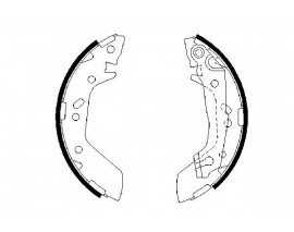 ARKA PABUÇ BALATA ACCENT 1.3-1.5 00-05 1.5CRDI 02-05 180x36