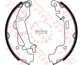 ARKA PABUÇ BALATA AGILA 1.0 12V 1.2 16V 2000 12.2007 180X26 GS8468