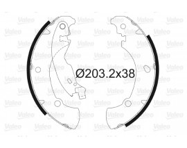 ARKA PABUÇ BALATA BRAVO BRAVA 1.2 1.6 1.8 1.9JTD 95-01 MAREA 1.4 1.6 1.8 1.9JTD 96-02 203x38