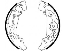 ARKA PABUÇ BALATA HYUNDAI H1-STAREX 2.4-2.5TD 97-04 H1 2.5CRDİ 06-11 295x54 GS8774