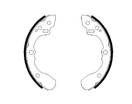 ARKA PABUÇ BALATA KIA RIO 1.3-1.5 16V 00-05 200x31 GS8486