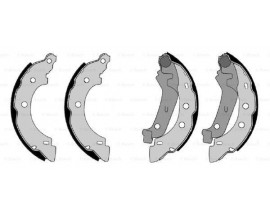 ARKA PABUÇ BALATA KNG 1.2-1.4 ENJ1.6.-1.9D 97 1.5DCİ 01 KUBISTAR 03-09 203x39 0986487570
