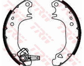 ARKA PABUÇ BALATA P106 I-II 1.0 1.1 1.3 1.4 1.5D 1.6 91-96 P205 P309 I-II-SAXO GS8146 180x30