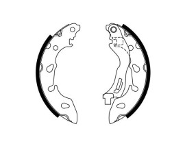 ARKA PABUÇ BALATA PANDA 04 500 08 500C 09 FORD KA 09