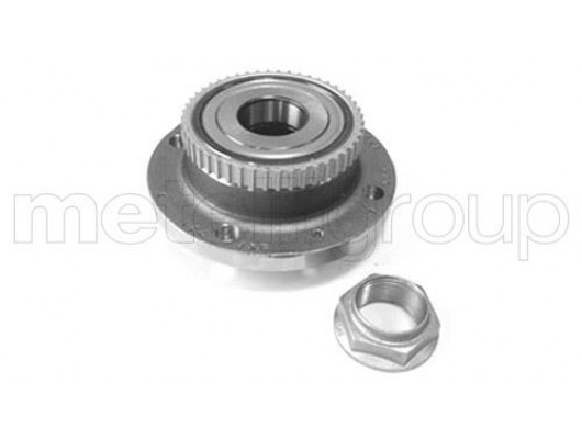 ARKA TEKER PORYASI KOMPLE PEUGEOT P406 95 CITROEN XANTIA 99 ABS Lİ - 4 BİJON