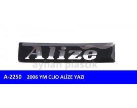 ARKA YAZI ALİZE CLIO 2006 YM
