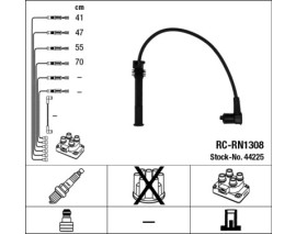 ATEŞLEME KABLOSU CLIO II BB-CB 2.0 16V Sport 04-05 RC-RN1308