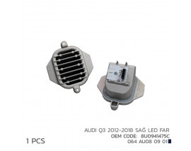 AUDI Q3 2012-2018 SAĞ LED FAR MODÜL 8U0941475C