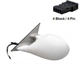 AYNA BMW 5 SERISI E34 M5 1992-1996 ELEKTRİKLİ ISITMALI ASTARLI MAVİ CAM SOL