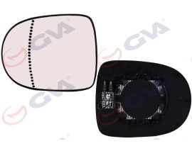 AYNA CAMI SAĞ CLIO III SEDAN-THALIA-SYMBOL-TWINGO 08-12 ISITMALI VM-6127GHR