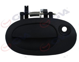 BAGAJ AÇMA KOLU ANAHTAR DELİKLİ TEK KAPILI BAGAJ KOLU ANAHTAR DELİKLİ SİYAH DESENLİ KANGOO 01-07