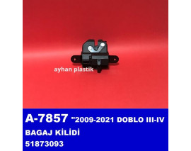 BAGAJ KİLİDİ DOBLO III-IV 2009-2021