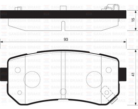 BALATA ARKA DİSK KIA PICANTO-MORNING 11