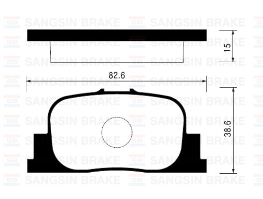 BALATA ARKA DİSK LEXUS ES 3.0 00-01 TOYOTA CAMRY 3.0 98-01 GDB3278