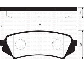BALATA ARKA DİSK LEXUS LX 4.7 98-08 TOYOTA LAND CRUISER J10 4.2-4.7 98-07 GDB3198