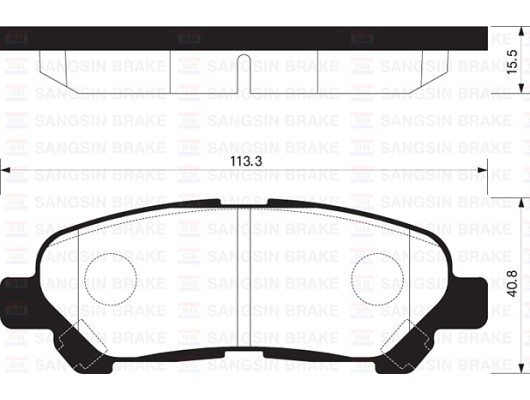BALATA ARKA DİSK LEXUS RX350-RX450 10 TOYOTA HIGHLANDER 08