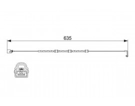 BALATA FISI ARKA JAGUAR S-TYPE II X200 99 07 XJ X351 09 XK II X150 09 14