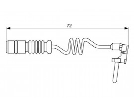 BALATA FISI MERCEDES W461 W463 W163 W163