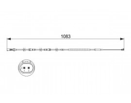 BALATA FISI ON BMW F10 F11 F06 F12 F13 F01 F02 F03