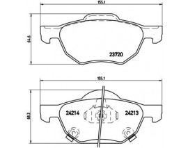 BALATA FREN ON- HONDA ACCORD 03 08
