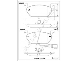 BALATA ÖN A3 CABRIO-LIMOUSINE-SPORTBACK 12 -