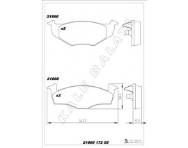 BALATA ÖN AROSA-CORDOBA 95-99