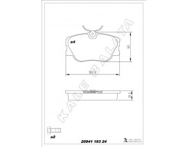 BALATA ÖN CAPRI II.III-ESCORD II-GRANADA-TAUNUS 72-87 20491 151 04 ANS KD13