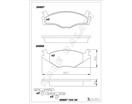 BALATA ÖN CORDOBA-IBIZA II-TOLEDO 93-99